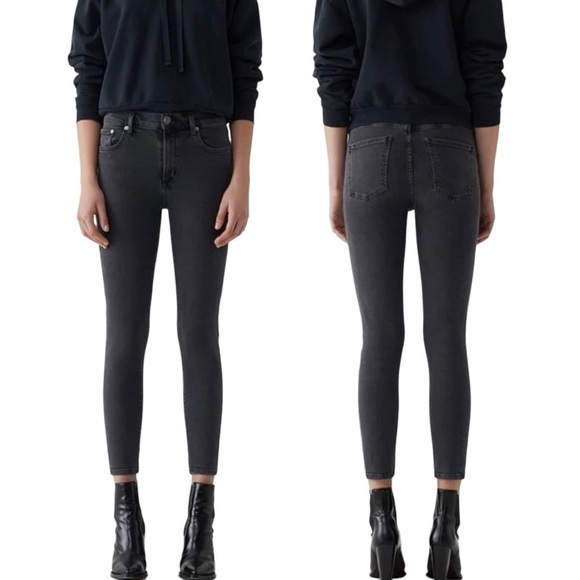 AGOLDE Sophie High Rise Skinny Crop Jean - Picture 1 of 12